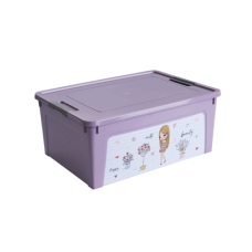 Контейнер "Smart Box" з декором 7,9л. (фрезія, Дівчата)