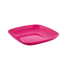 Тарілка 190*190*28мм. (т.рож.)